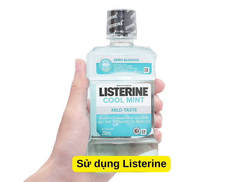 Sử dụng Listerine trị cá vàng bị nấm mang